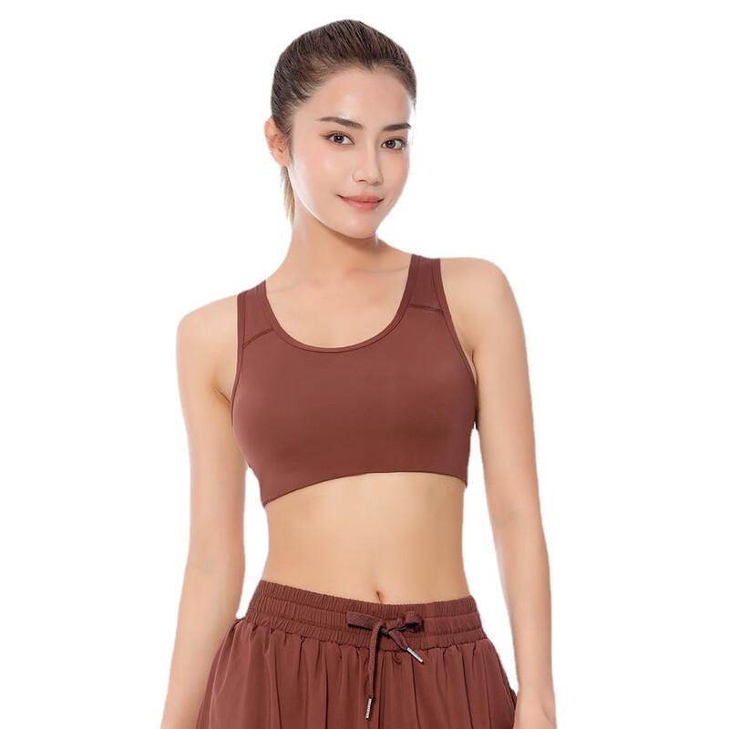 Nuodingxiu High Elasticity Nylon Ice Silk Sports Yoga Bra