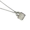 Hochwertige 18 Karat Roségold H-Buchstabe Voll Diamant Halskette - Kelly Stil Schlüsselbein Kette