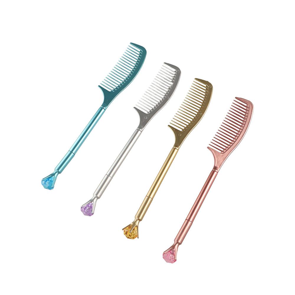 Creative Comb Shape Gel Pen Luxury Signature Pen Student Stationery Neutral Pen  School