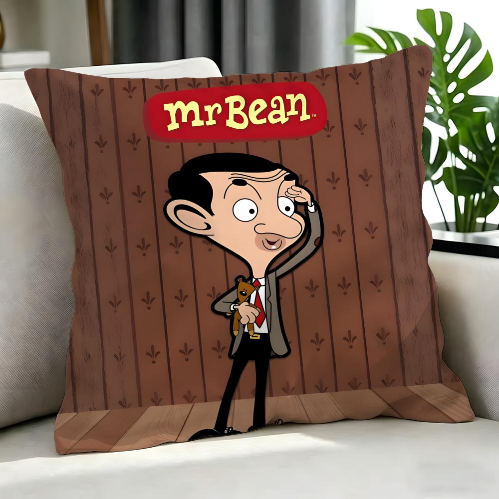 Cartoon Mr Bean Cushion Cover Cushion Cover Set Pcs X X X Pillowcase Decorative Sofa Home Decor