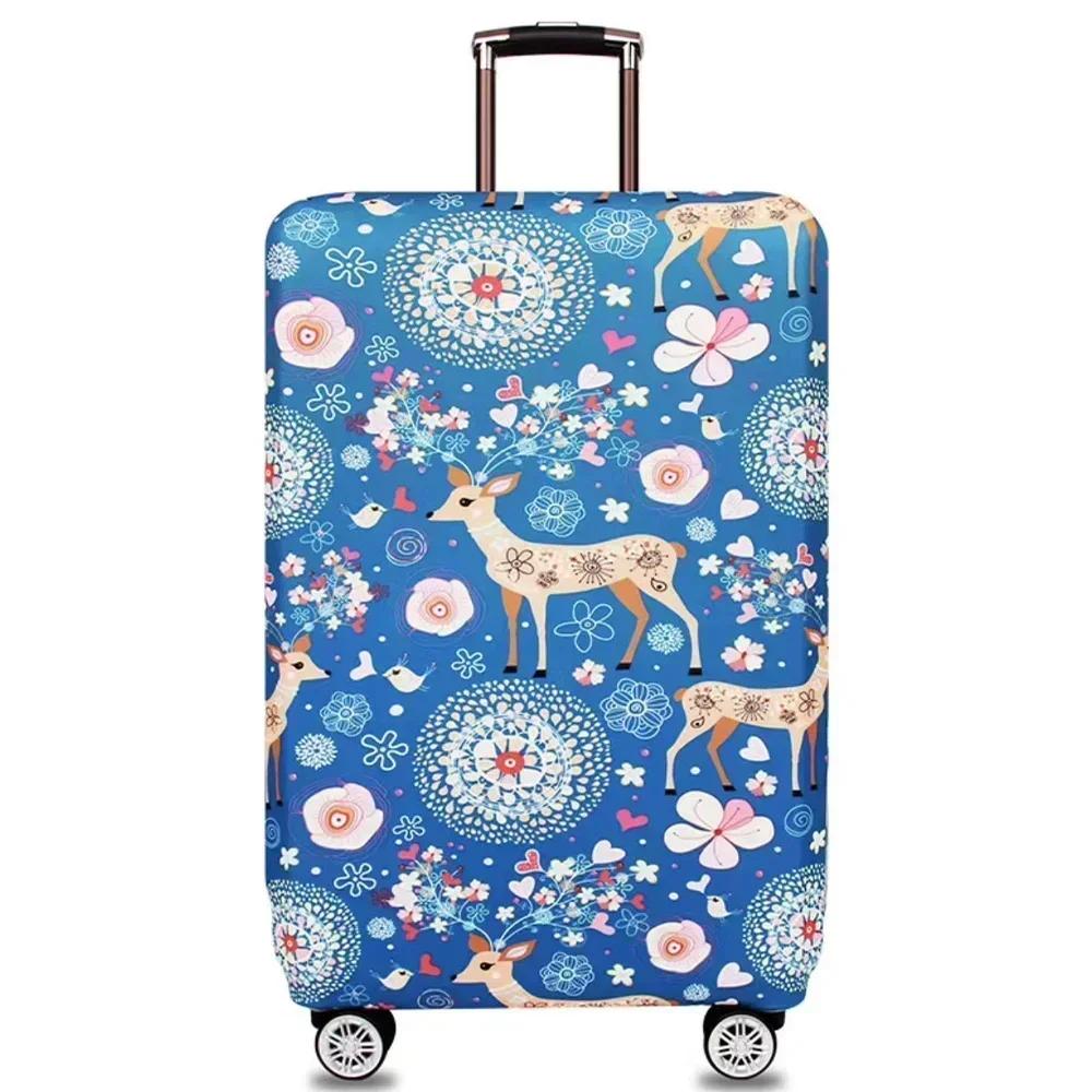 Luggage Cover Suitcase Cover Stretch Luggage Protector Baggage Dust Case Covers Suitable18-32Inch Suitcase Case Travel Organizer