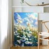 5d DIY Diamond Painting Cross Stitch Daisy Rainbow Scenery Diamond Embroidery Mosaic Full Round Drill Home Decor Crafts