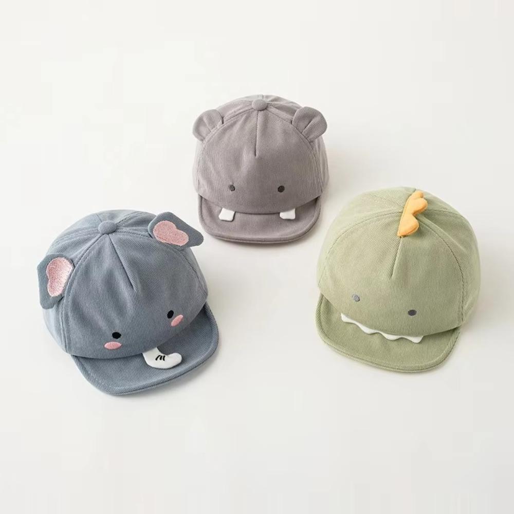 Cartoon Dinosaur Rabbit Infant Peaked Cap Cute Animal Kids Sun Hats New Baby Baseball Hat