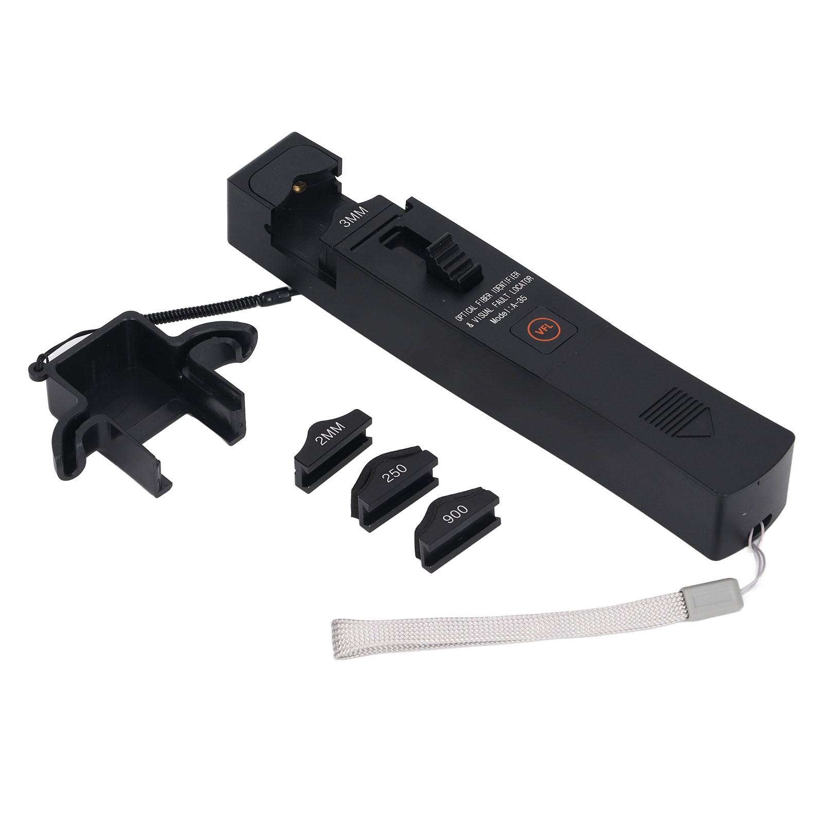 Optical Fiber Identifier with Red Light Convenient LED Multimode Metal Fiber Optic Identifier Metal