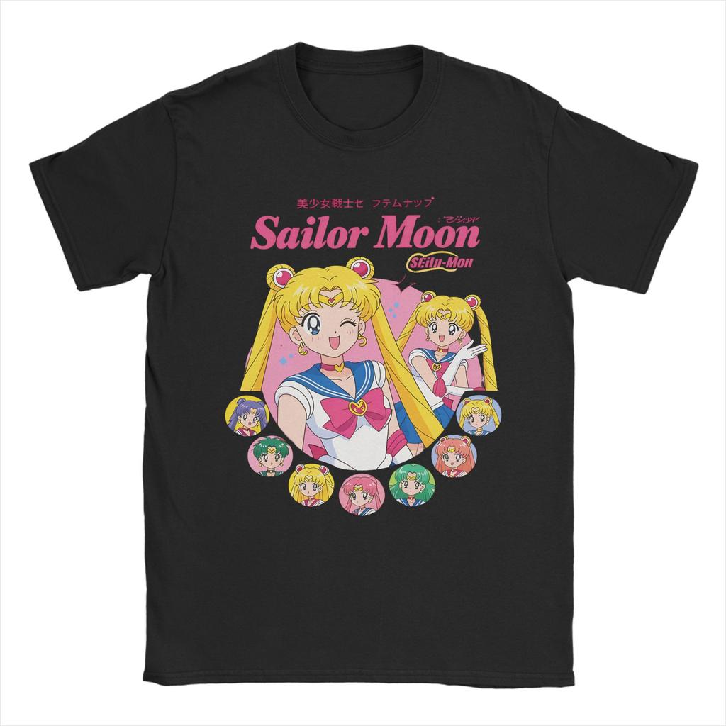 2026 Letní Největší Dobrodružství Sailor Moon Humorné Tričko s Kulatým Výstřihem Krátký Rukáv Bavlněný Top pro Unisex a Ženy Nápad na Dárek