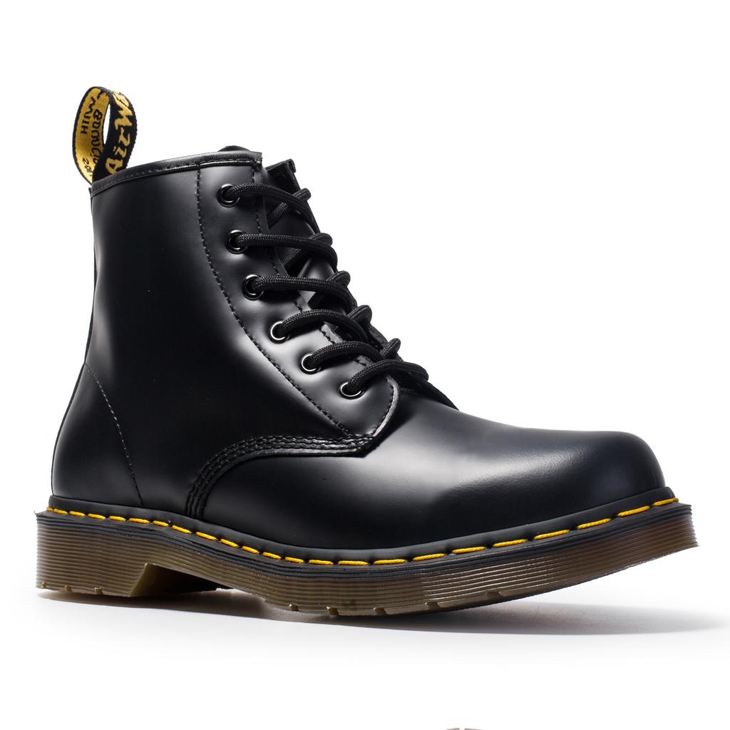 Loch offene Kante Perle Paar kurze Stiefel Stiefel Leder runde Spitze weiße Lokomotive Stiefel