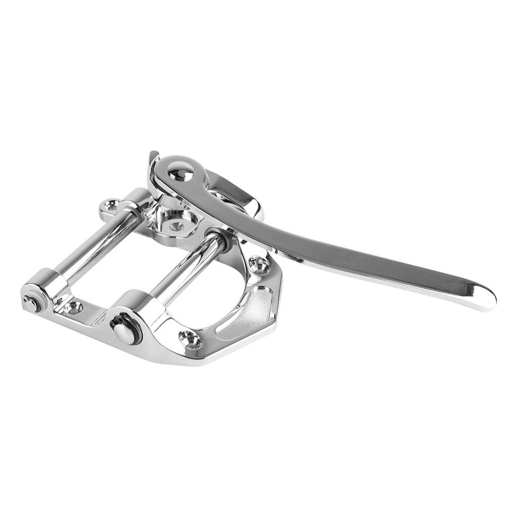 Guitar Tremolo Vibrato Bridge Tailpiece with Small Rocking Rod Jazz Electric Guitar Bridge Tailpiece