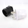 Universal-Netzadapter 13A 250V Kupfer EU Korea Deutschland Frankreich Russland nach HK UK Sicherungsstecker Singapur Malaysia Konverter