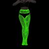 Fashion Spandex Glow In The Dark Stockings Fishnet Nylon Noctilucent Stockings Noctilucent Shiny Pantyhose Women