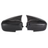 For Honda Civic 2002-2005 Rearview Side Mirror Cover Wing Cap Exterior Door Rear View Case Trim Frame Sticker Carbon Fiber Look
