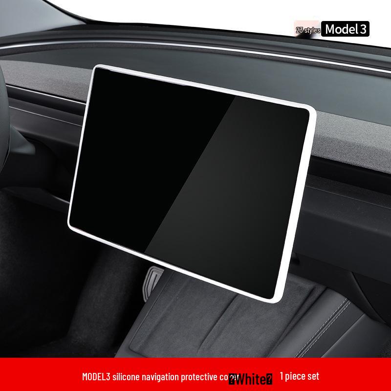 

Tesla Model 3 23 Силиконовая рамка для центральной консоли, предотвращающая столкновения