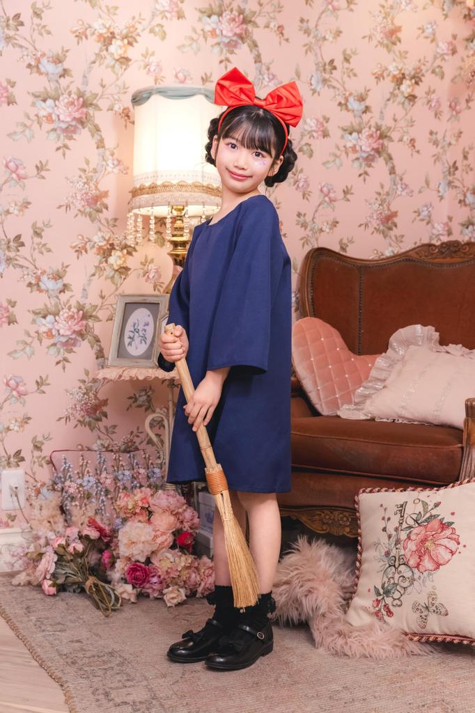 Clearstone Halloween Cosplay Delivery Service Navy Witch's Girl, 140cm,