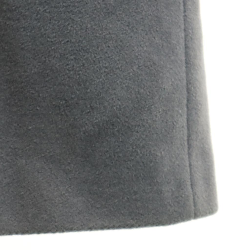 CERRUTI 1881 Schalkragen Zweireihiger Wollmantel 40 Grau Damen Gebraucht