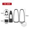 3K Carbon Fiber Sticker for BMW Z4 G29 —2025 Window Lifting Control Panel Cover Anti-Scratch Adhesive (Easy tall)