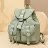Large Capacity Lightweight Backpack Solid Color Backpack