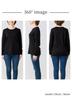 910 Merino Wool Crew Neck Made in Japan Cut and Sewn Super 120 Long Sleeve Inner Base Layer Underwear Mountaineering Plain A [SPAN] T-Shirt Women's