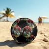 Cristiano Ronaldo Size5 Soccer Ball, Colorful, Suitable for All Ages, Machine-stitched, PVC Material, Competition Grade,durable and High Bounce
