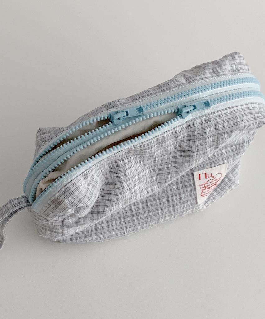 Nuaname Travel Pouch Dual Zipper Premiere