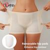Hip Pads Shapewear Panties Butt Lifter Shaper Tummy Control Underwear Boxers Enhance Buttocks Modeling Shorts Ice Silk