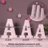 LED Luminous Letter and Number String Lights for Birthday, Proposal, and Event Décor