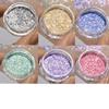 6Box/Set Holographic Opal Glitter Nail Sequins Shiny Flakes Mermaid Opal Powder Glitter Manicure DIY Chrome Cloud Brocade Powder
