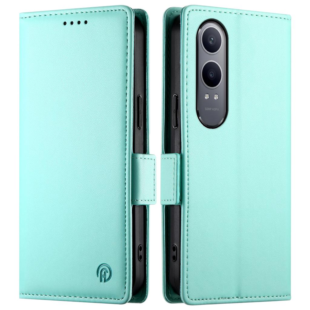 DF-010 For Oppo K12x 5G (China)/OnePlus Nord CE4 Lite 5G Stand Case PU Leather Wallet Phone Cover