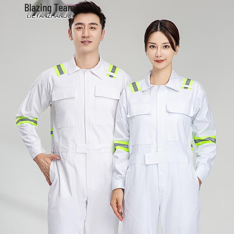 Men s Pure Cotton Long-Sleeve Work Coverall 165