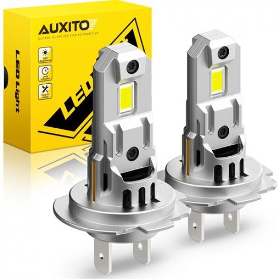 AUXITO H7 LED Headlight Bulb HighLow Beam 6500K Bright White Wireless Canbus EA