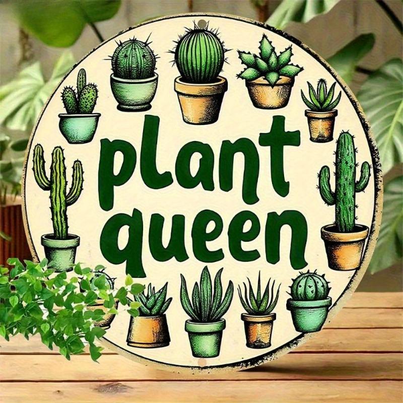 2D Flat Hanging Decorative Metal Sign Hand Painted Art