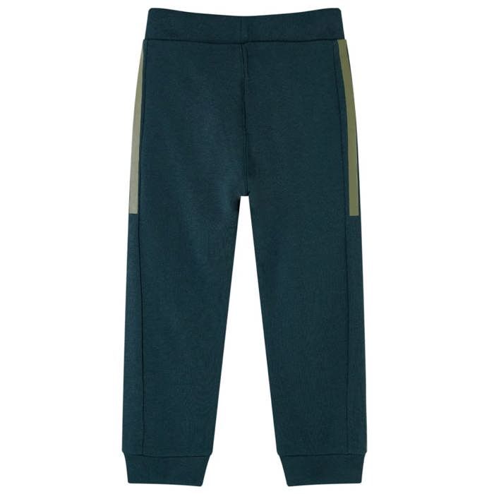 Pantalon de survêtement enfants avec cordon de serrage vert mousse 92/104/116/128/140