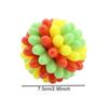 High Elastic Dog Elastic Ball Toy Colorful Dog Tooth Cleaning Toy Pet Chewing Toy  Training