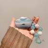 Beiyipin Cute Capybara Silicone Soft Case Protective Cover for Apple AirPods 1/2/4th Gen and AirPods Pro 2nd Gen Wireless Bluetooth Earphones