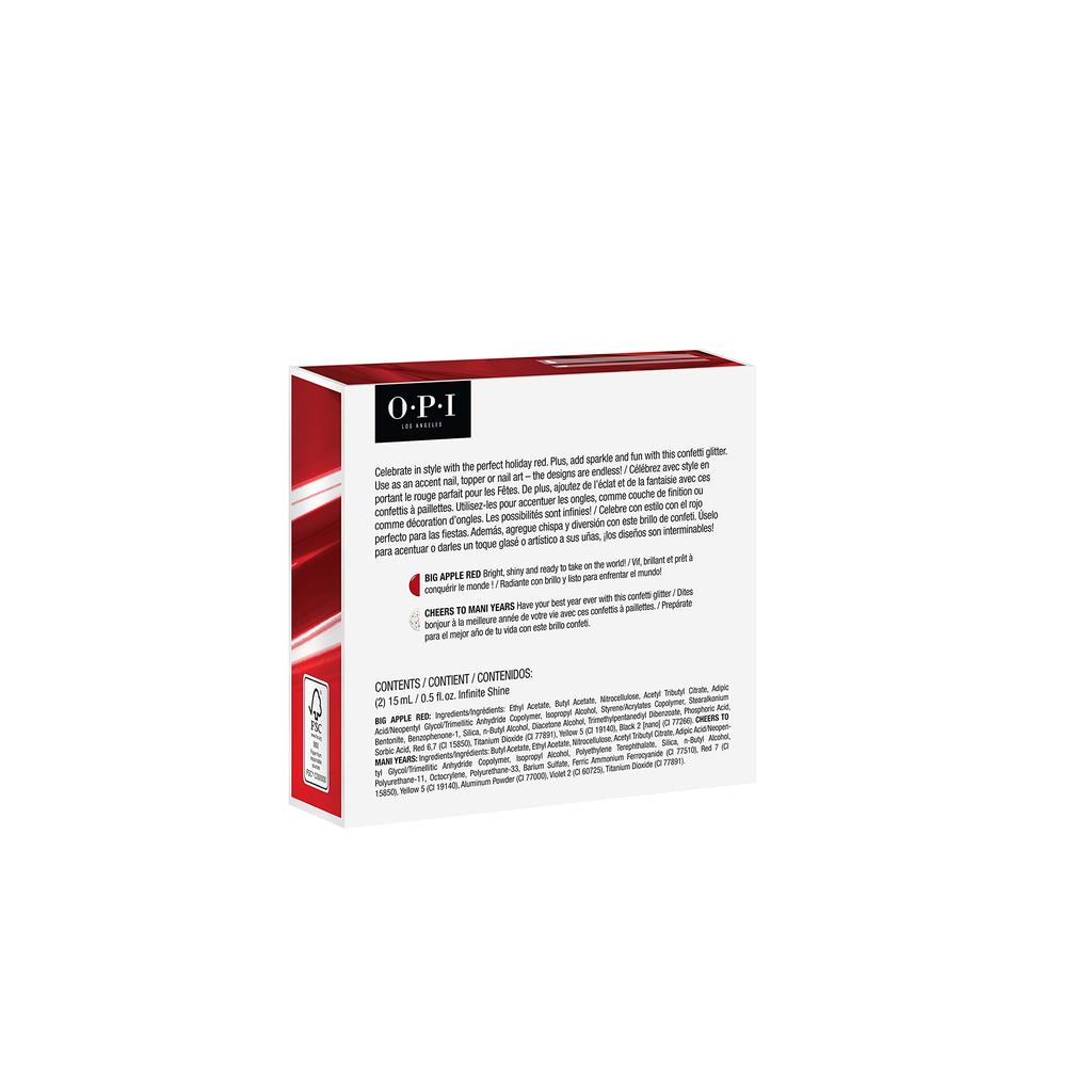 OPI Nail Polish Shine Duo Pack Gift Present (OPI) 2-Pack (15mL each) (Infinite HRN45)