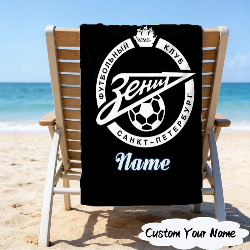 1PC Custom Name Beach Towel Petersburg Legacy Beach Towel, Suitable for Camping, Travel, Beach Accessories, Super Absorbent, Family Gift