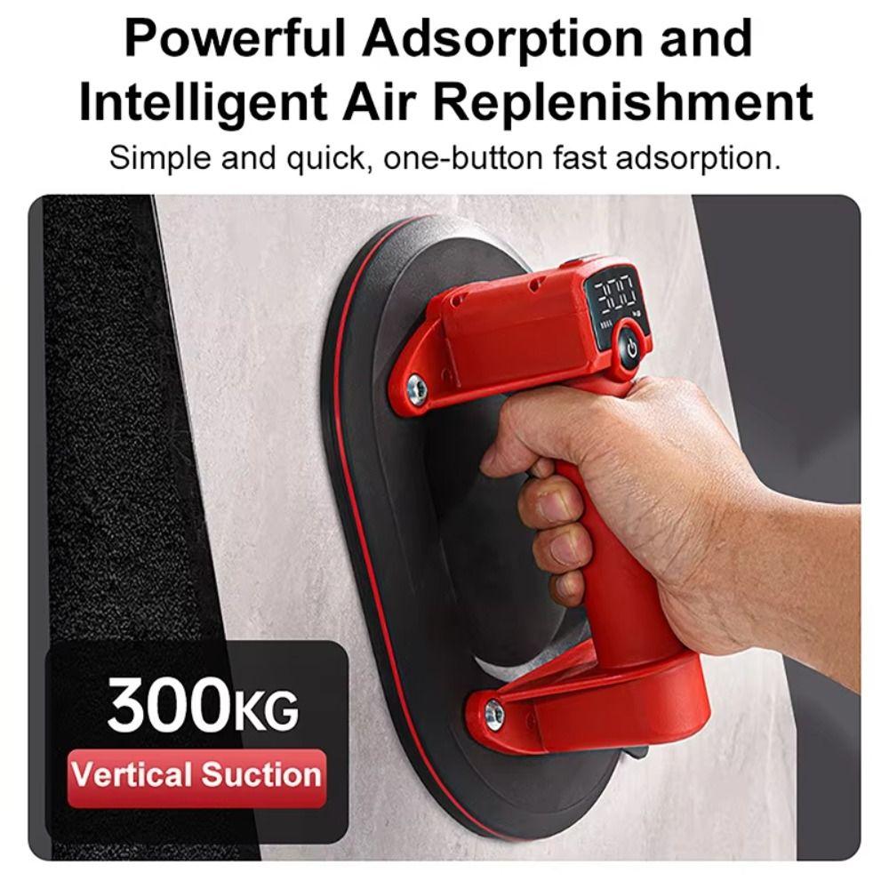 Digital Display Electric Suction Cup Intelligent Vacuum Grabber for Tile Large Plate Glass Carry