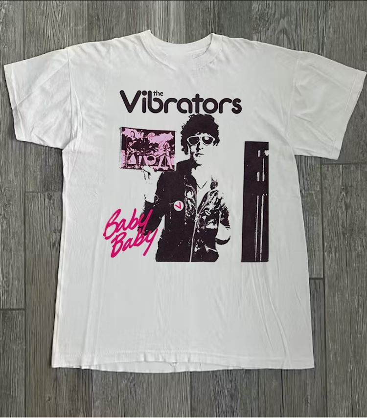 The Vibrators Band Baby Baby Album Unisex T-Shirt All Size WA268 Unisex T-Shirt L