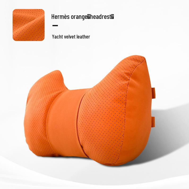 Sada polštářů na opěrku hlavy a bederní opěrku do auta - 5dílný polštář na krk a záda pro nová vozidla