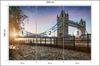 Photomural London Tower Bridge  Smooth Vinyl 208x146