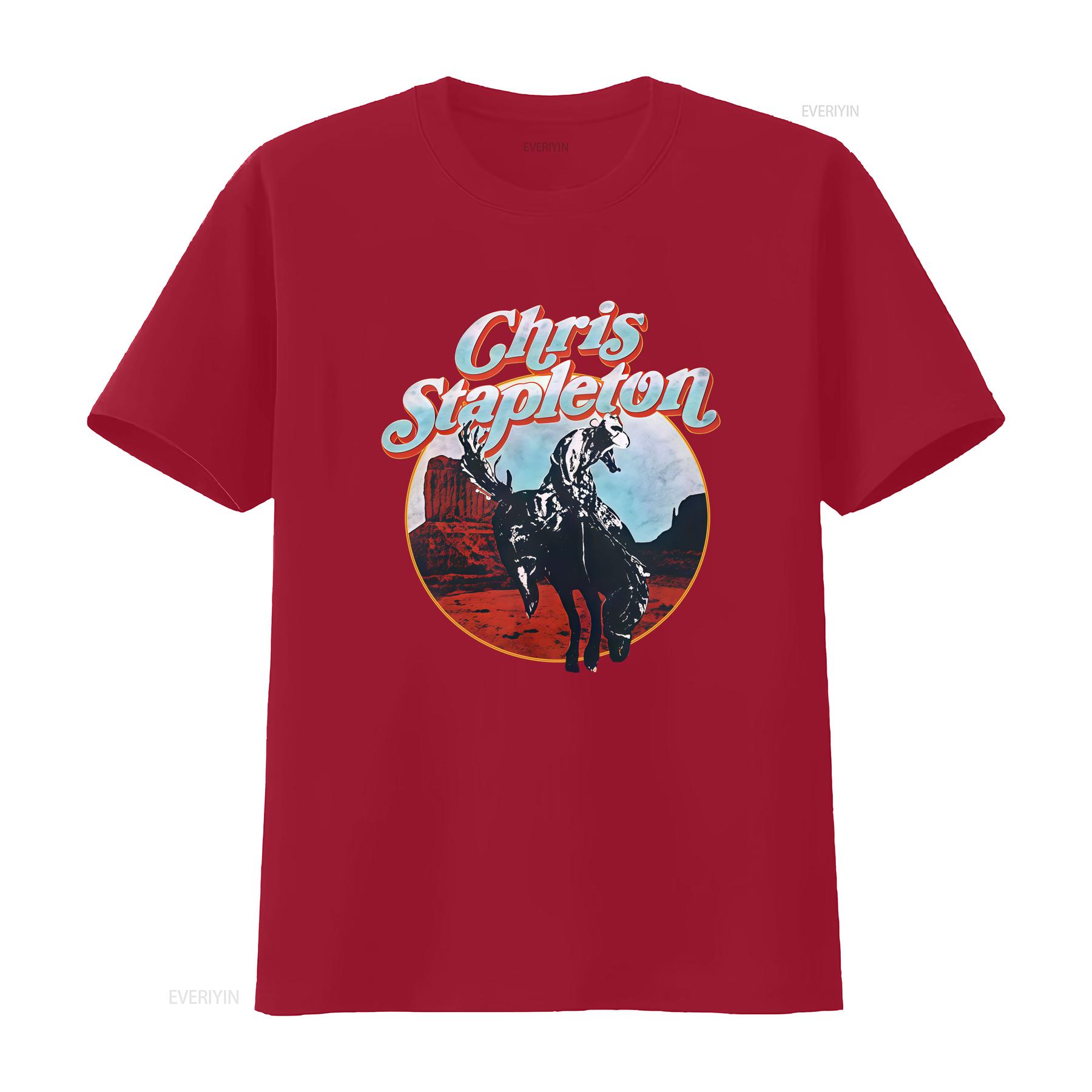 

Chris Stapleton Horse and Canyons T Shirt for Men S 2345XL vintage Washed Casual Stylish Versatile fashion Comfortable S