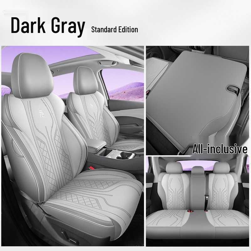 BYD Yuan Plus Smart Driving Car Seat Covers - Leather, Breathable, Four Seasons Full Coverage, Compatible with 25 Models. Yuan Plus Specific Five-Seater