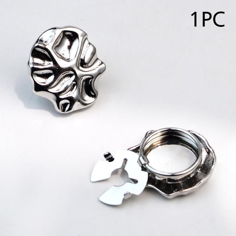 1 stk Knappdeksel Elektroplettering Mansjettknapper Utsøkt Hjerteform Kule Smykker Fest Knappdekorasjon Gave 24x17mm