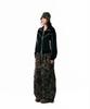 AAKAM Knee Pin-Tuck Camouflage Twill Pants (Khaki)