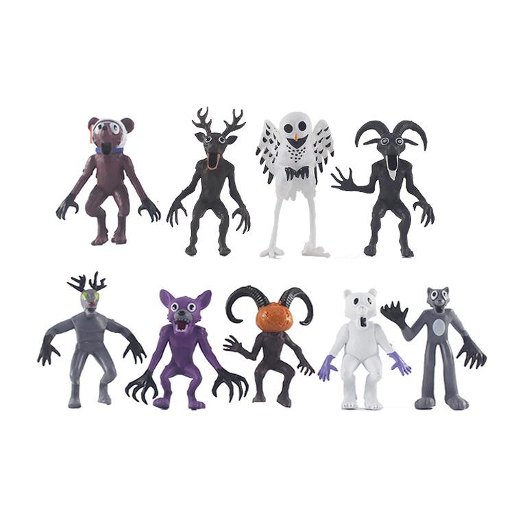 99 Nights Forest Elk Horror Game Figure Ornament