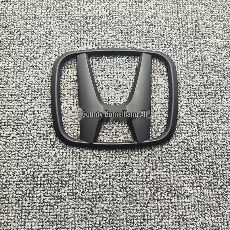 Honda 1.8i-VTEC Matte Black Side Emblem - Black Warrior Edition