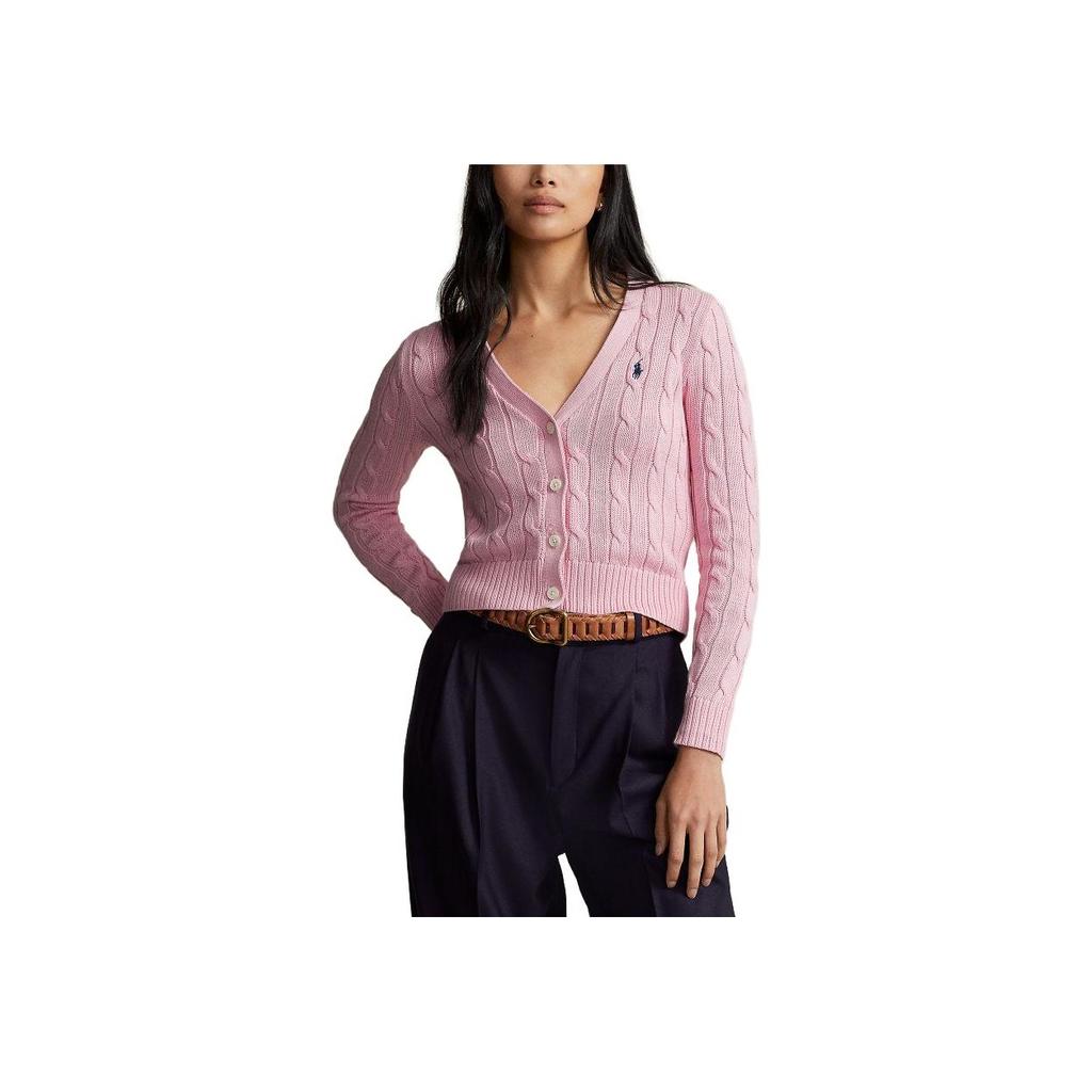 Polo Ralph Lauren SS23 Solid Knit Sweater Women sweater Pink WMPOSWENDW20152-650