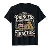 Zemědělství Dívka Farmářka Ženská Traktor Toto Princezna Tričko Pro Muže Ženy 100% Bavlna Trička S Krátkým Rukávem Top 0123-3 - Pánské ...
