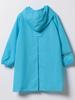 Kodomo Beams Size 17 55190157375 Raincoat, Baby/Schoolbag Coat, (90-130cm), Kids, Sax, 100,