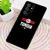 Tunisia Flag Map soft TPU Phone Case For Samsung Galaxy note 10 pro S26 S25 S24 S23 S22 Ultra Plus S21 FE S20 Shockproof Cover