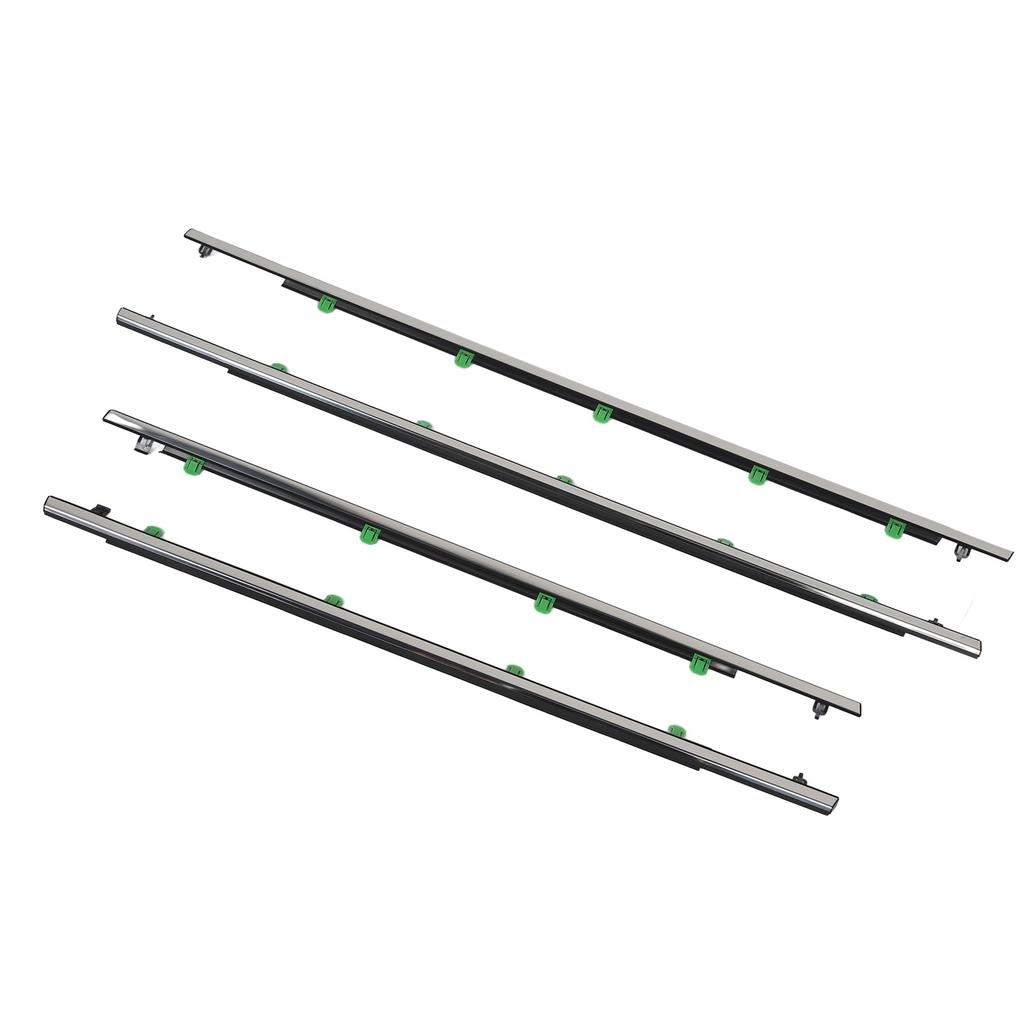 4pcs Window Moulding Trim 72410 SWA A01 Car Outer Weatherstrip for CR?V 2007 to 2011