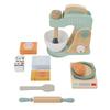 Holzmixer Spielset Backmixer Spielzeug Spielküchenzubehör für Kleinkinder Rollenspiel